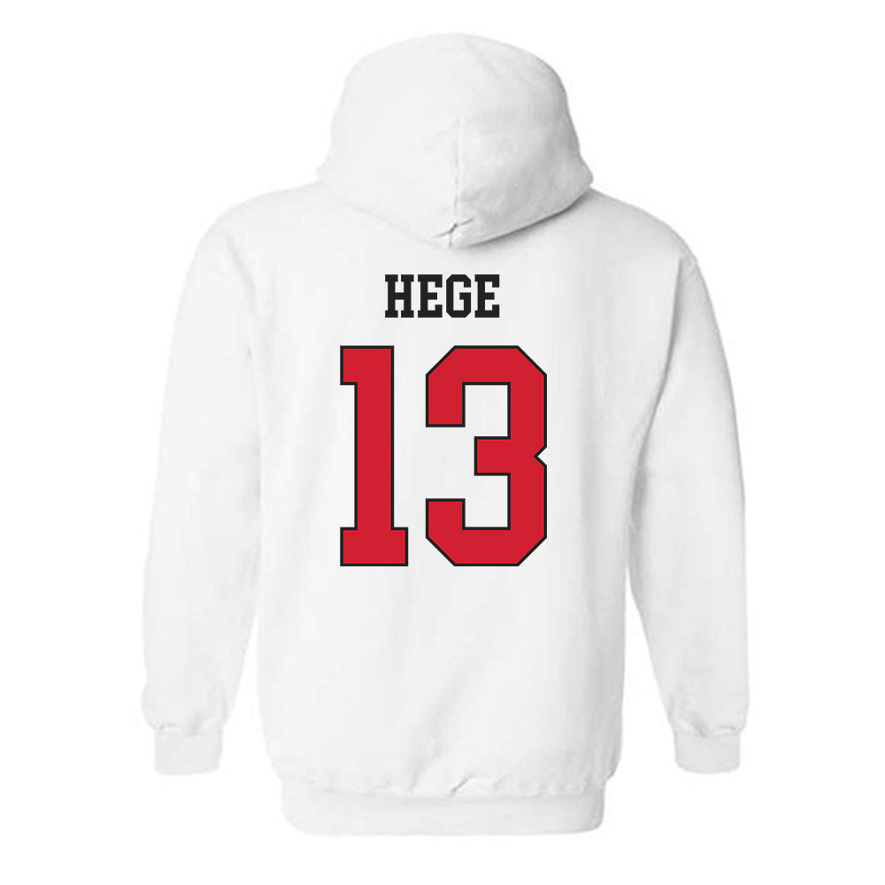 Illinois State - NCAA Women's Volleyball : Colleen Hege - Classic Shersey Hooded Sweatshirt-1
