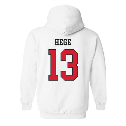 Illinois State - NCAA Women's Volleyball : Colleen Hege - Classic Shersey Hooded Sweatshirt-1