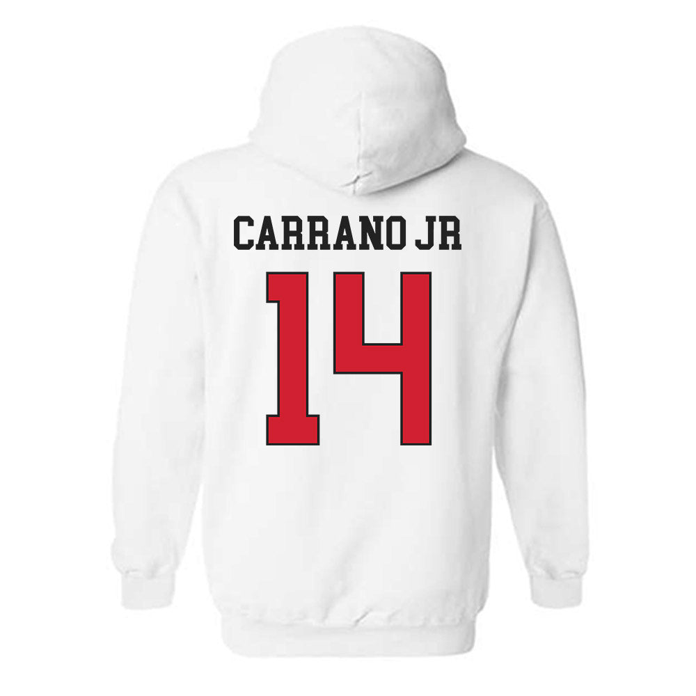 Illinois State - NCAA Baseball : Michael Carrano Jr - Classic Shersey Hooded Sweatshirt-1