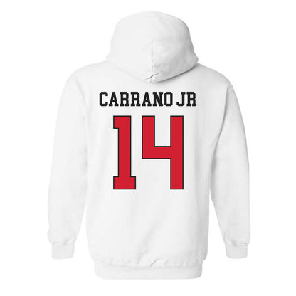 Illinois State - NCAA Baseball : Michael Carrano Jr - Classic Shersey Hooded Sweatshirt-1
