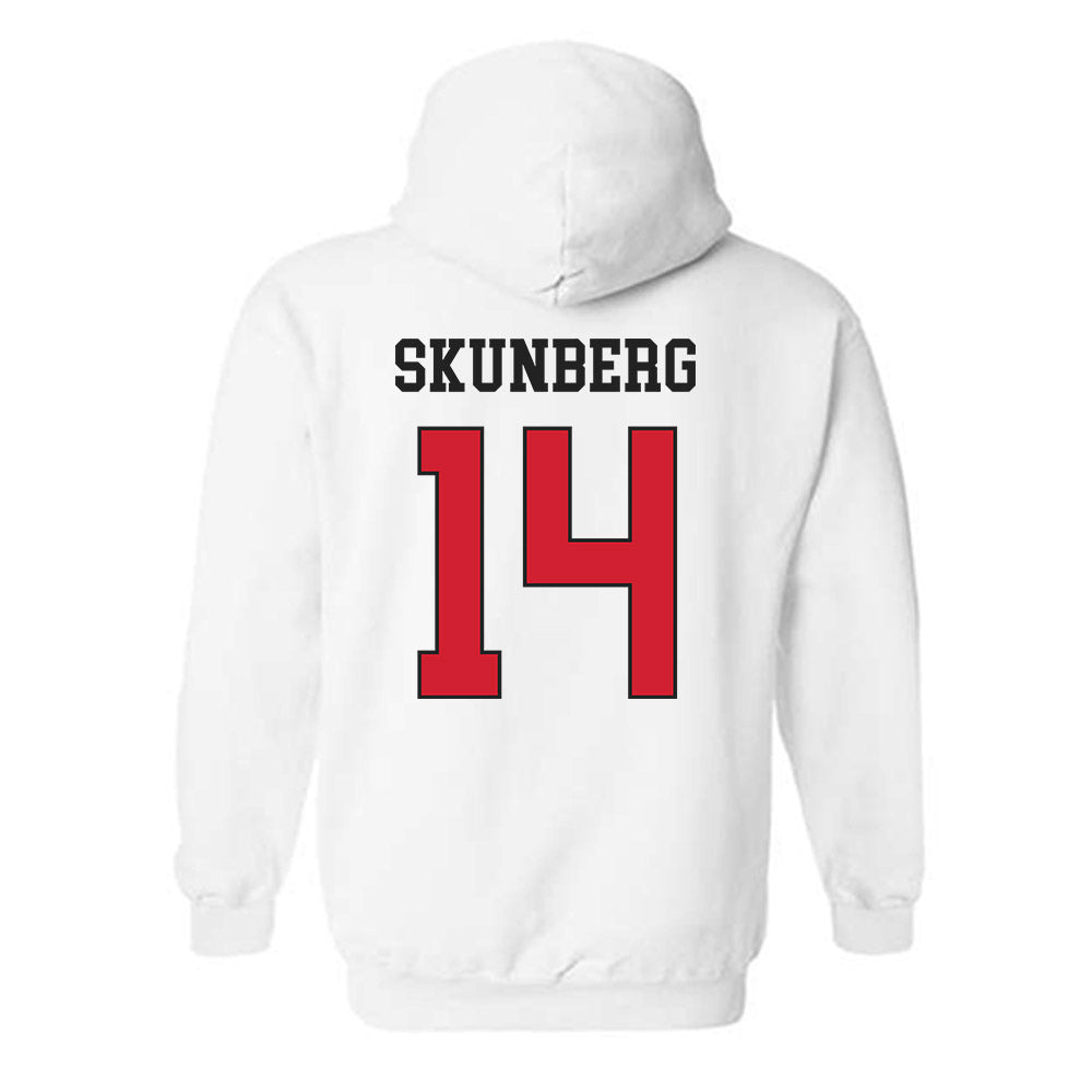 Illinois State - NCAA Men's Basketball : Boden Skunberg - Classic Shersey Hooded Sweatshirt