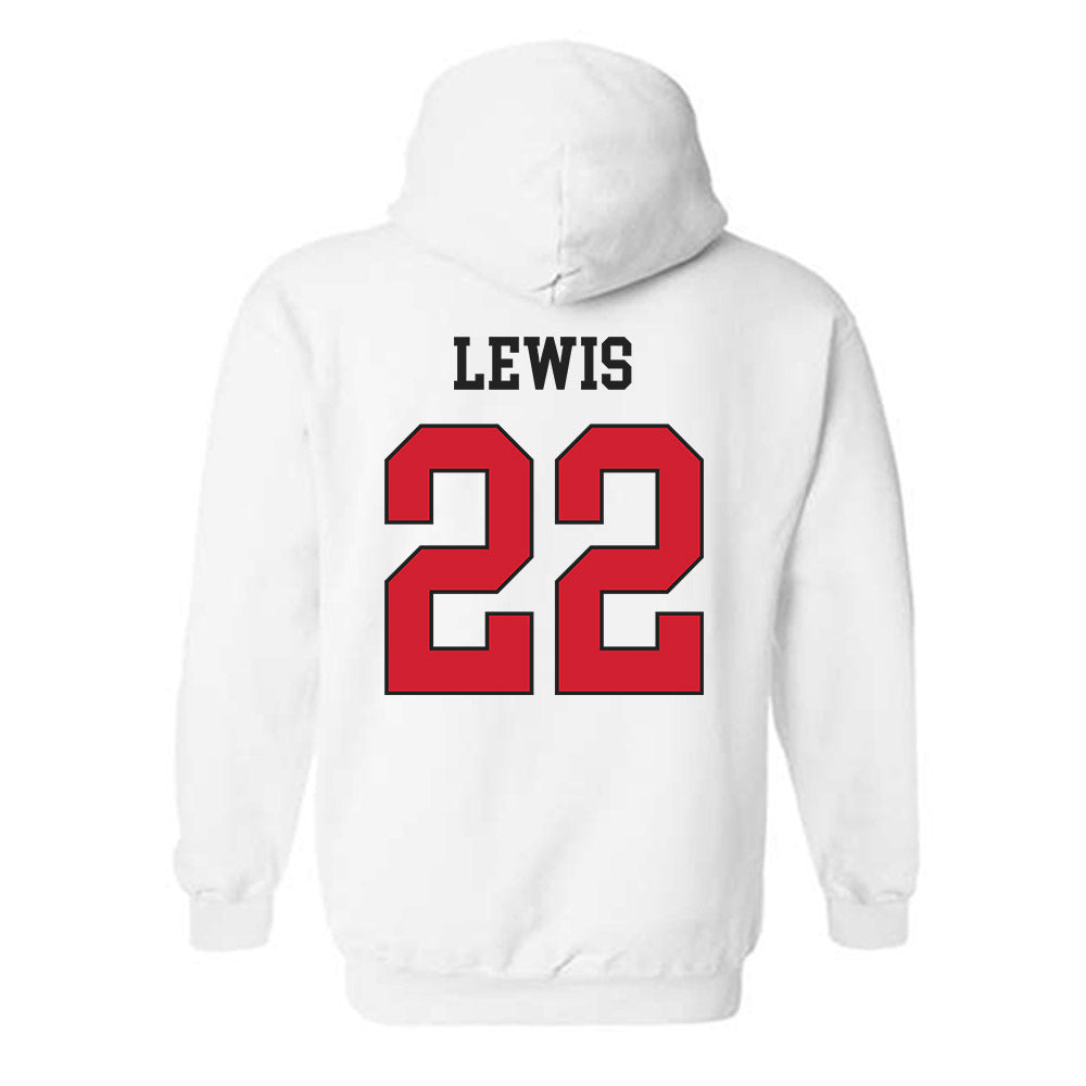 Illinois State - NCAA Men's Basketball : Kendall LEWIS - Hooded Sweatshirt