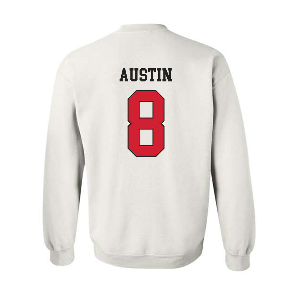 Illinois State - NCAA Women's Basketball : Madison Austin - Classic Shersey Crewneck Sweatshirt-1