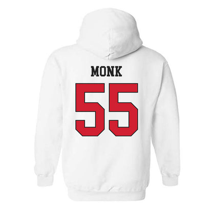 Illinois State - NCAA Football : Cooper Monk - Classic Shersey Hooded Sweatshirt-1