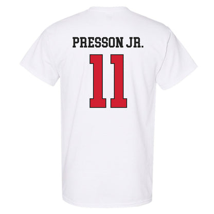 Illinois State - NCAA Football : Scotty Presson Jr. - Classic Shersey T-Shirt-1
