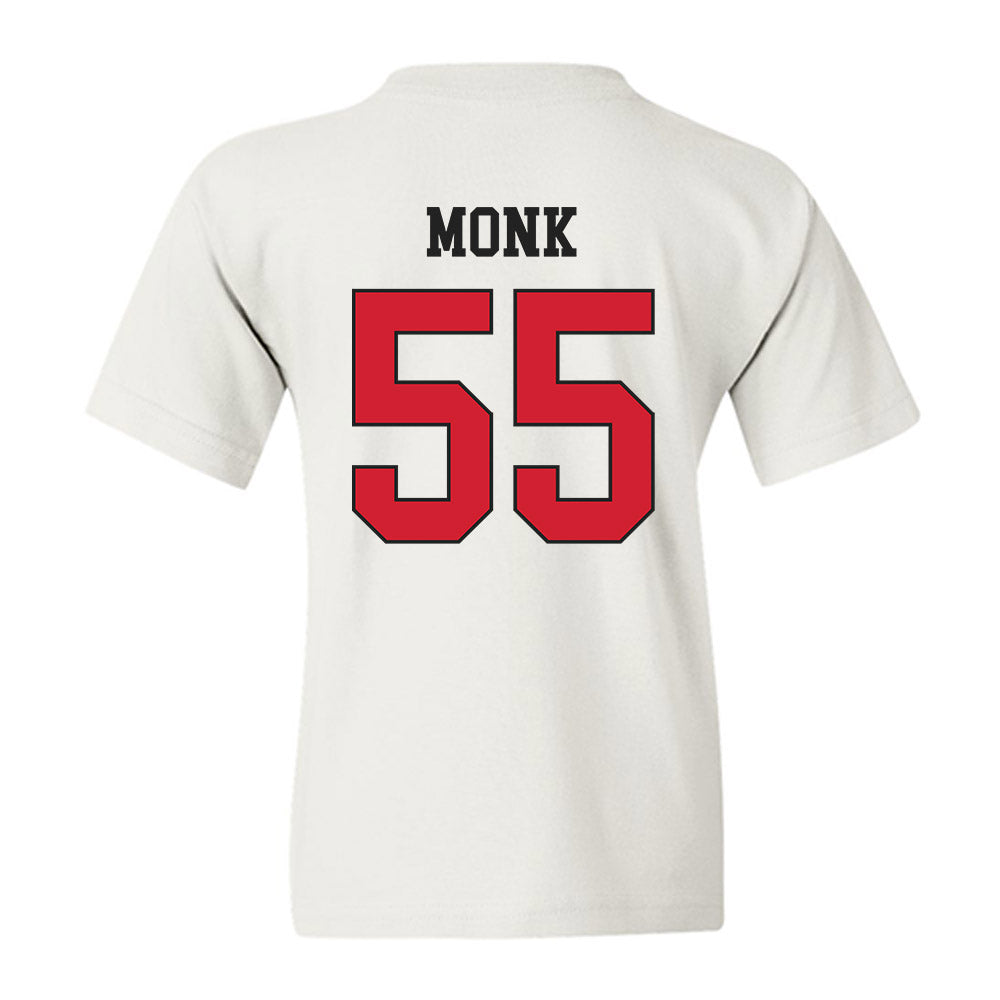 Illinois State - NCAA Football : Cooper Monk - Classic Shersey Youth T-Shirt-1