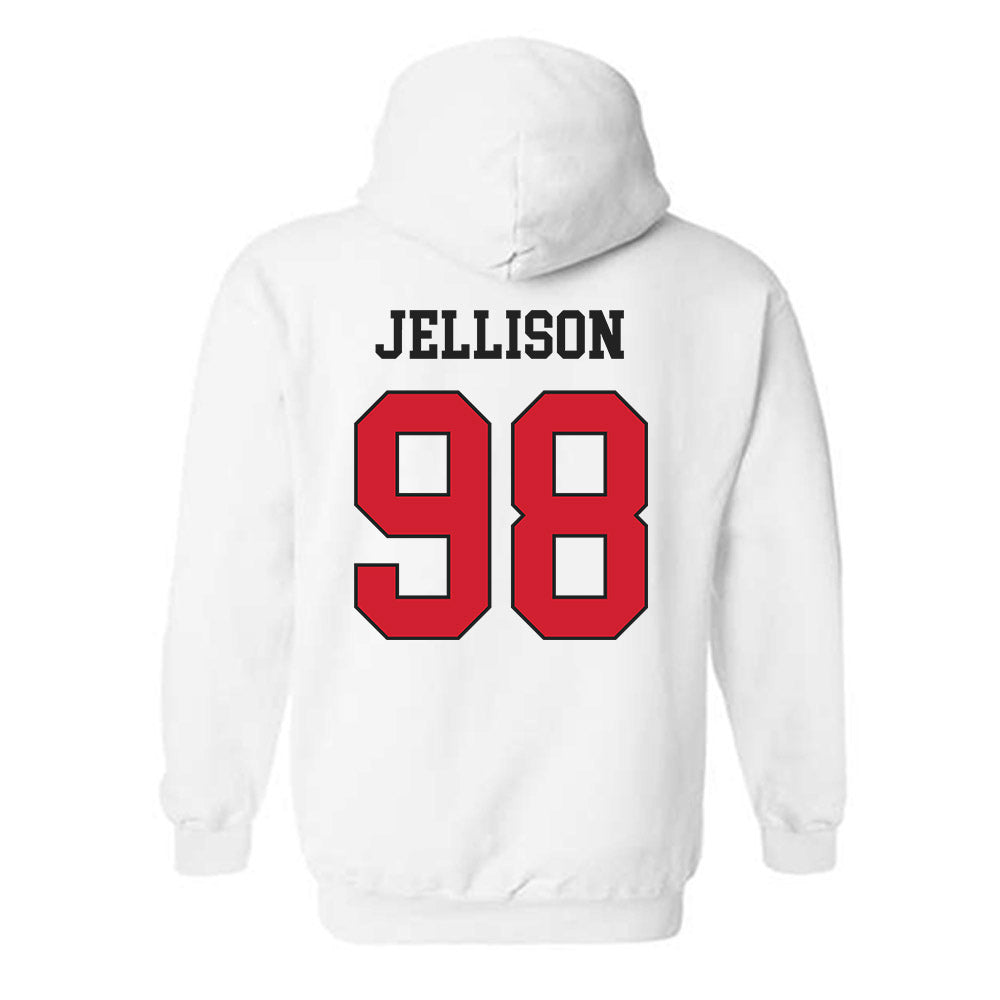 Illinois State - NCAA Football : Logan Jellison - Classic Shersey Hooded Sweatshirt-1