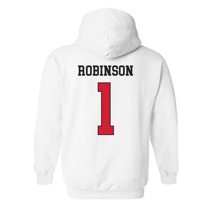 Illinois State - NCAA Baseball : Shai Robinson - Classic Shersey Hooded Sweatshirt-1