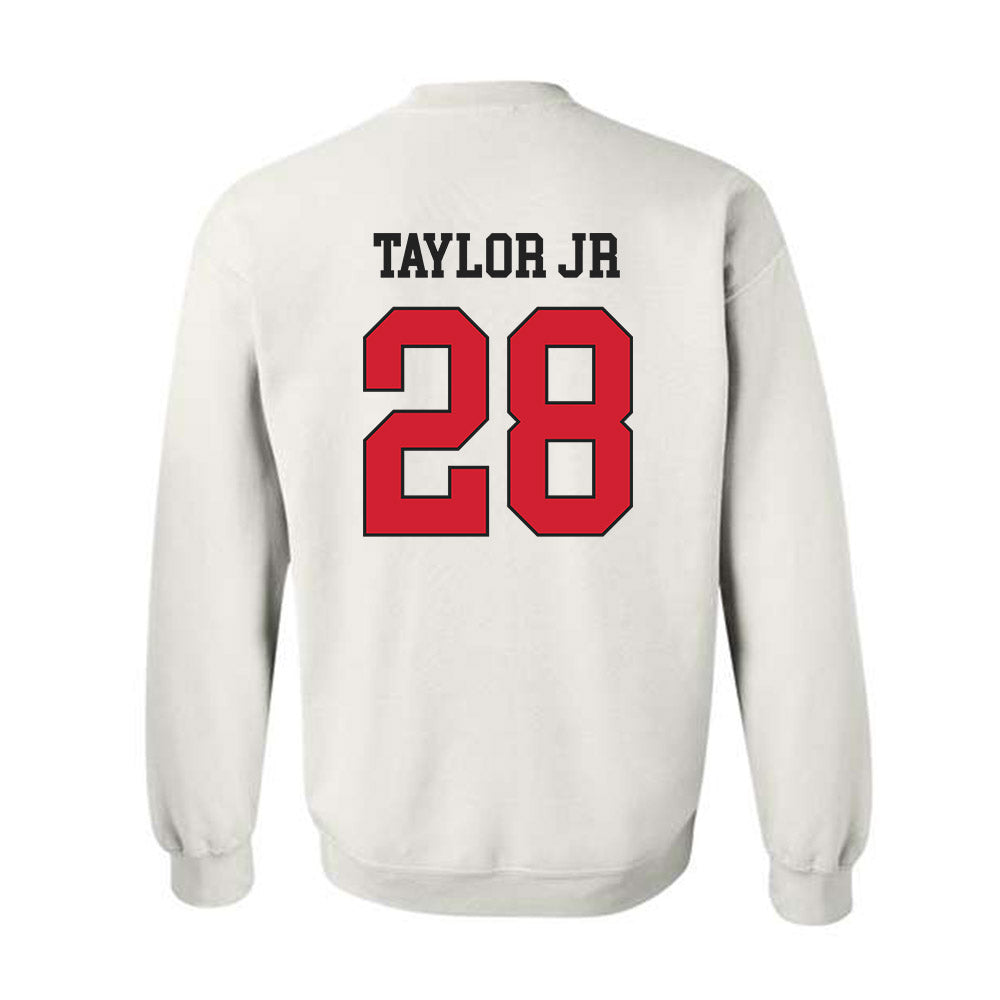 Illinois State - NCAA Football : Chris Taylor Jr - Classic Shersey Crewneck Sweatshirt-1