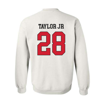 Illinois State - NCAA Football : Chris Taylor Jr - Classic Shersey Crewneck Sweatshirt-1