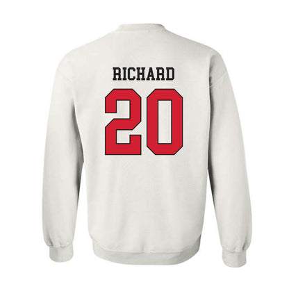 Illinois State - NCAA Football : CJ Richard - Classic Shersey Crewneck Sweatshirt-1