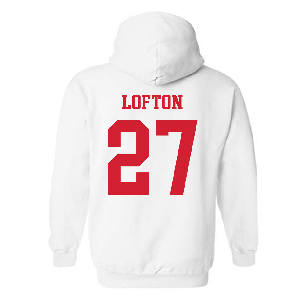 Illinois State - NCAA Football : Tyler Lofton - Classic Shersey Hooded Sweatshirt-1