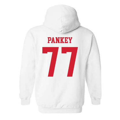 Illinois State - NCAA Football : Jace Pankey - Classic Shersey Hooded Sweatshirt-1