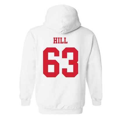 Illinois State - NCAA Football : Chris Hill - Classic Shersey Hooded Sweatshirt-1