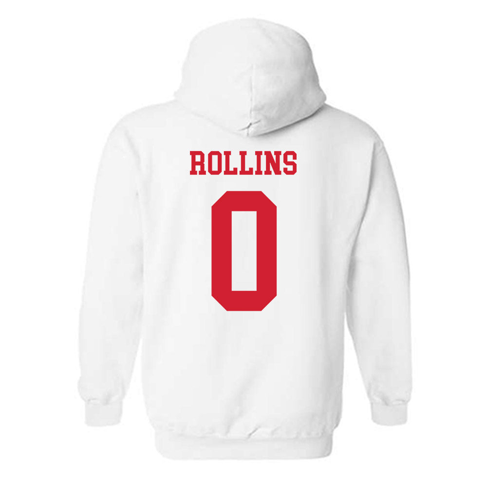 Illinois State - NCAA Men's Track & Field : Jacob Rollins - Classic Shersey Hooded Sweatshirt-1