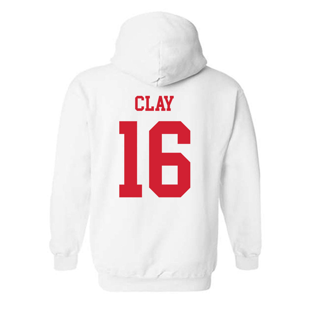 Illinois State - NCAA Football : Rico Clay - Classic Shersey Hooded Sweatshirt-1