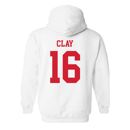 Illinois State - NCAA Football : Rico Clay - Classic Shersey Hooded Sweatshirt-1