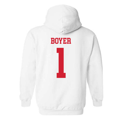 Illinois State - NCAA Softball : Ava Boyer - Classic Shersey Hooded Sweatshirt-1