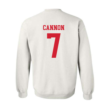 Illinois State - NCAA Football : Mark Cannon - Classic Shersey Crewneck Sweatshirt