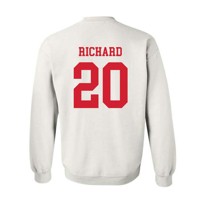 Illinois State - NCAA Football : CJ Richard - Classic Shersey Crewneck Sweatshirt-1