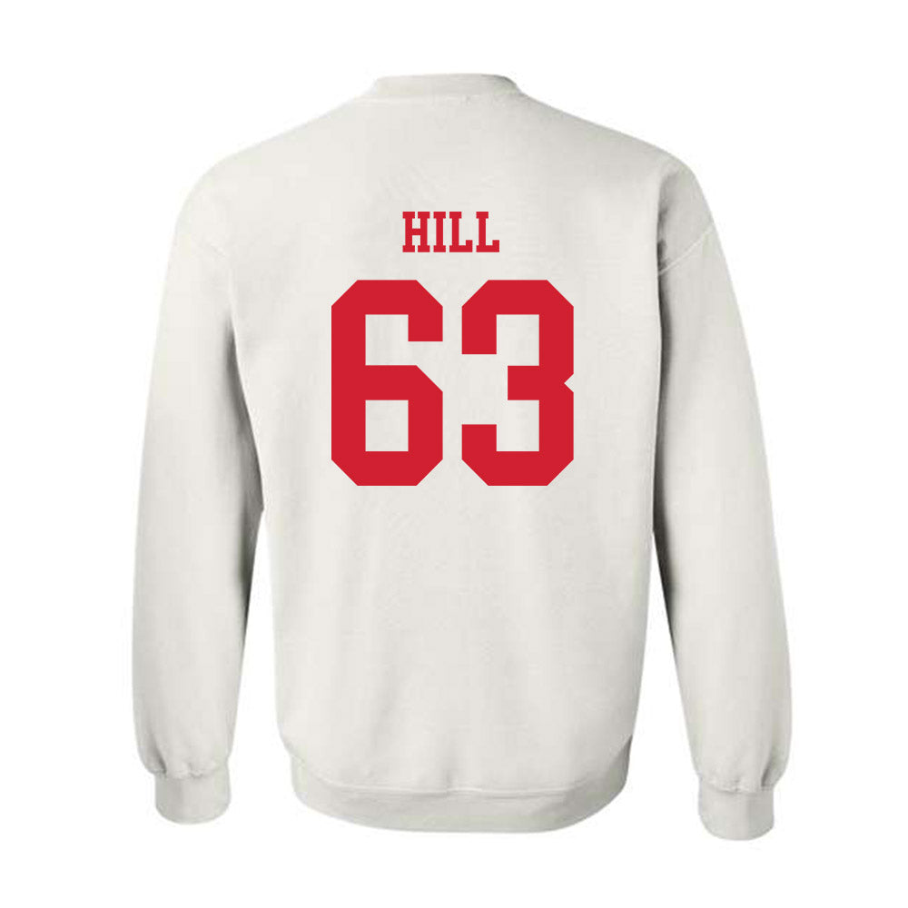 Illinois State - NCAA Football : Chris Hill - Classic Shersey Crewneck Sweatshirt-1