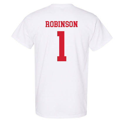 Illinois State - NCAA Baseball : Shai Robinson - Classic Shersey T-Shirt-1