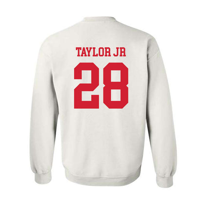 Illinois State - NCAA Football : Chris Taylor Jr - Classic Shersey Crewneck Sweatshirt-1