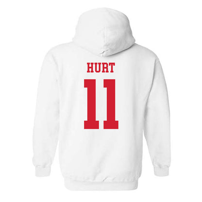 Illinois State - NCAA Women's Basketball : Kya Hurt - Classic Shersey Hooded Sweatshirt-1