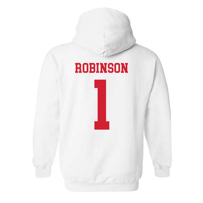 Illinois State - NCAA Baseball : Shai Robinson - Classic Shersey Hooded Sweatshirt-1