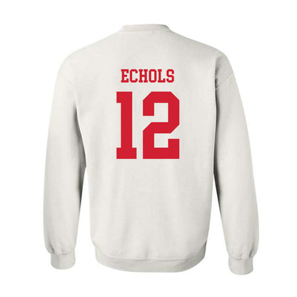 Illinois State - NCAA Football : Jashawn Echols - Classic Shersey Crewneck Sweatshirt-1