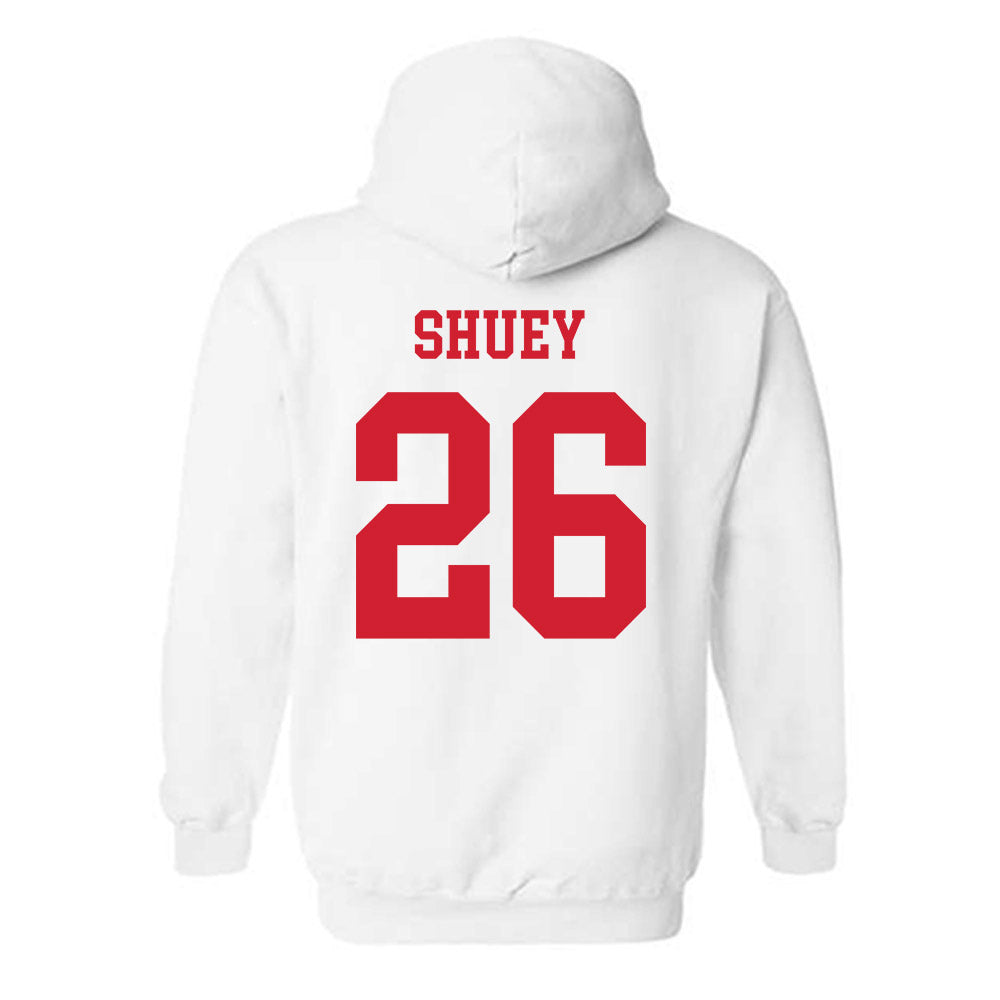 Illinois State - NCAA Baseball : John Shuey - Classic Shersey Hooded Sweatshirt-1