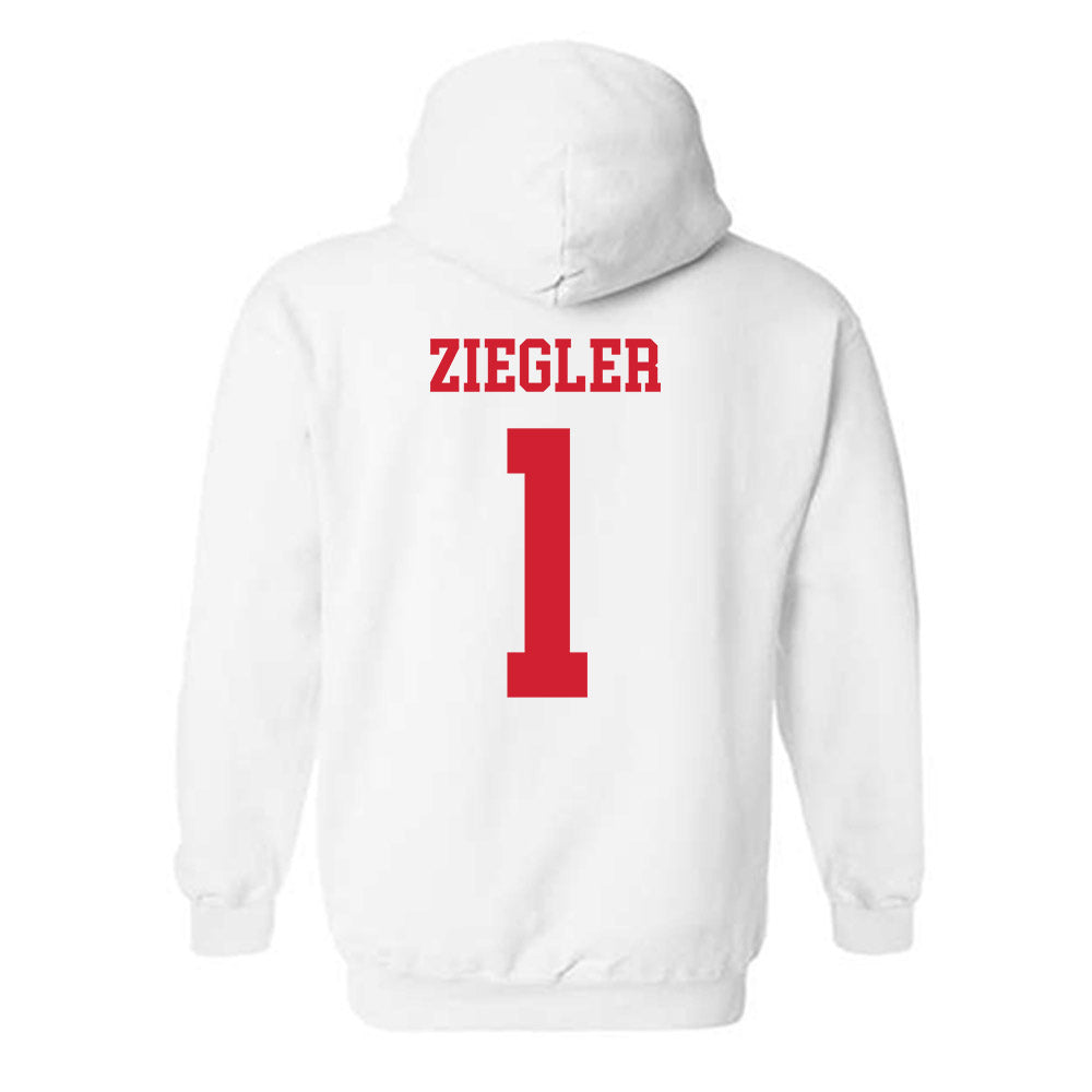 Illinois State - NCAA Women's Volleyball : Ruth Ziegler - Classic Shersey Hooded Sweatshirt-1