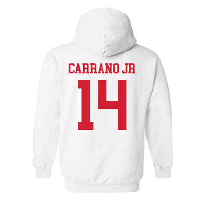 Illinois State - NCAA Baseball : Michael Carrano Jr - Classic Shersey Hooded Sweatshirt-1