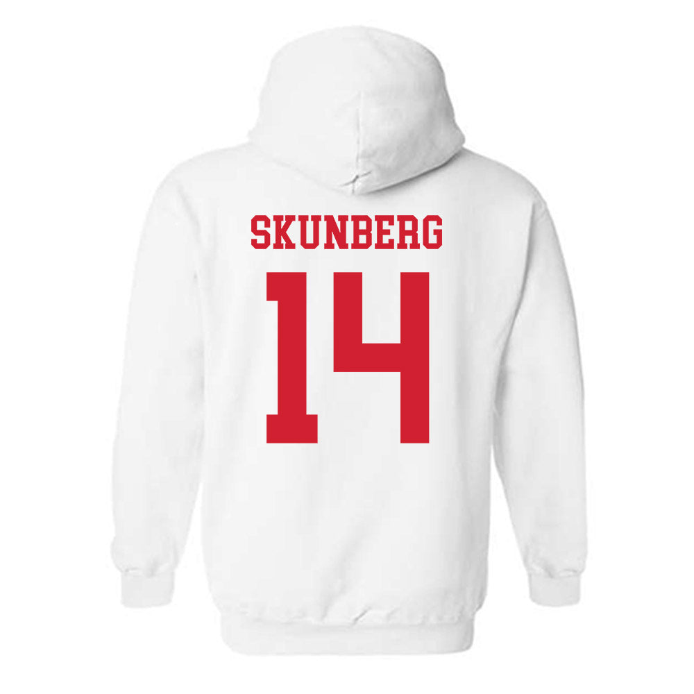 Illinois State - NCAA Men's Basketball : Boden Skunberg - Classic Shersey Hooded Sweatshirt