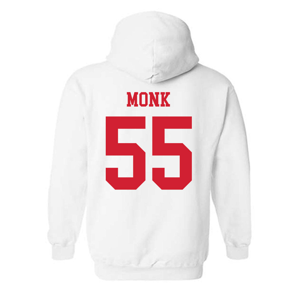 Illinois State - NCAA Football : Cooper Monk - Classic Shersey Hooded Sweatshirt-1