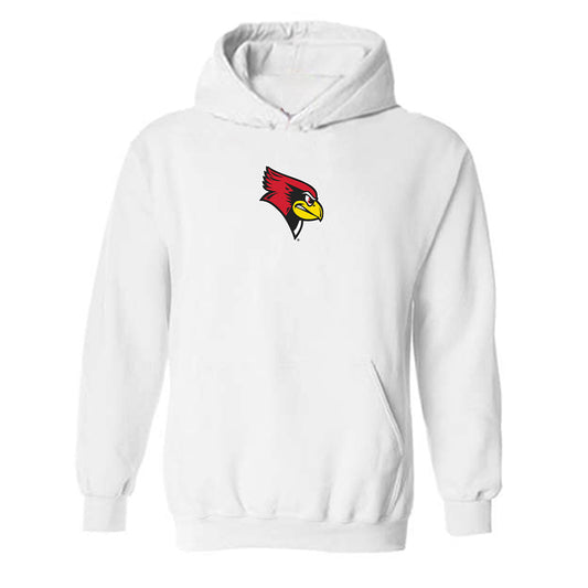 Illinois State - NCAA Baseball : Lawson Minshew - Classic Shersey Hooded Sweatshirt-0