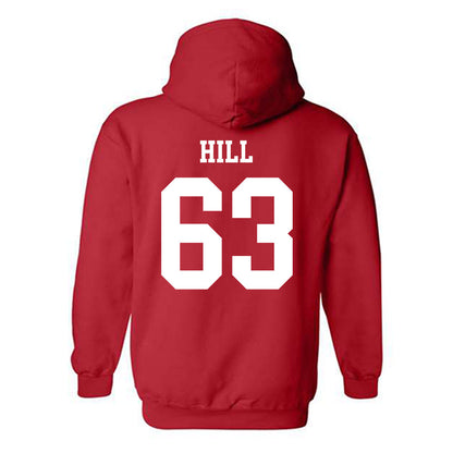 Illinois State - NCAA Football : Chris Hill - Classic Shersey Hooded Sweatshirt-1