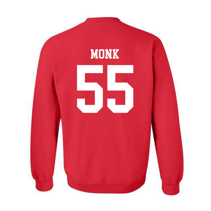 Illinois State - NCAA Football : Cooper Monk - Classic Shersey Crewneck Sweatshirt-1