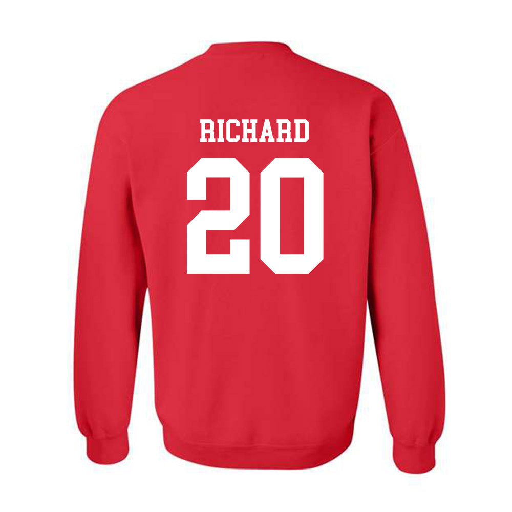 Illinois State - NCAA Football : CJ Richard - Classic Shersey Crewneck Sweatshirt-1