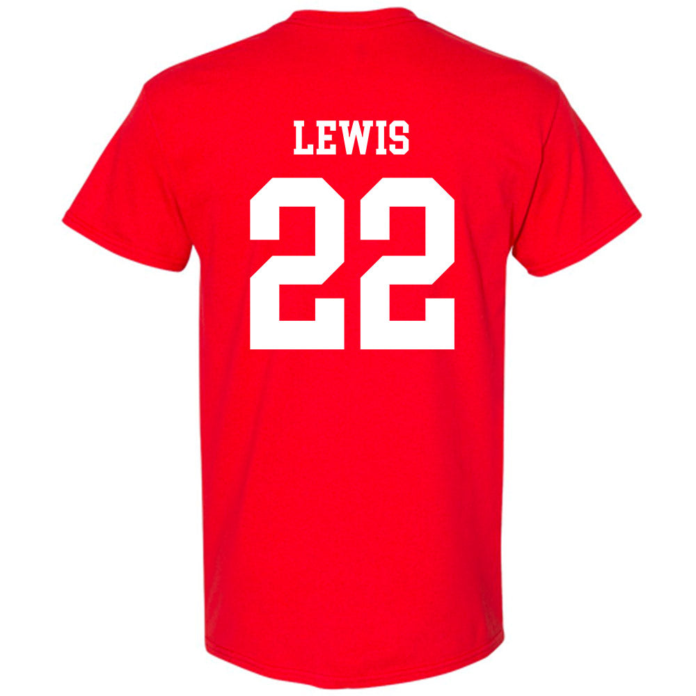 Illinois State - NCAA Men's Basketball : Kendall LEWIS - T-Shirt