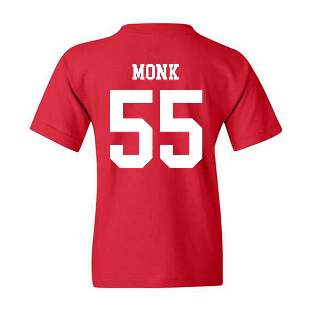Illinois State - NCAA Football : Cooper Monk - Classic Shersey Youth T-Shirt-1