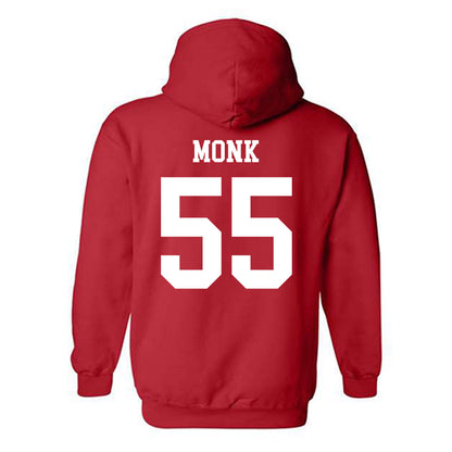 Illinois State - NCAA Football : Cooper Monk - Classic Shersey Hooded Sweatshirt-1
