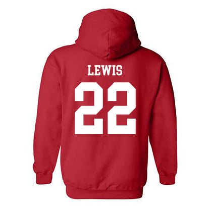 Illinois State - NCAA Men's Basketball : Kendall LEWIS - Hooded Sweatshirt