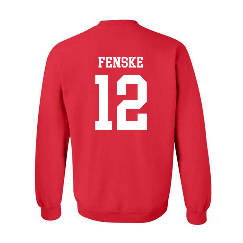 Illinois State - NCAA Women's Basketball : Jordan Fenske - Classic Shersey Crewneck Sweatshirt-1