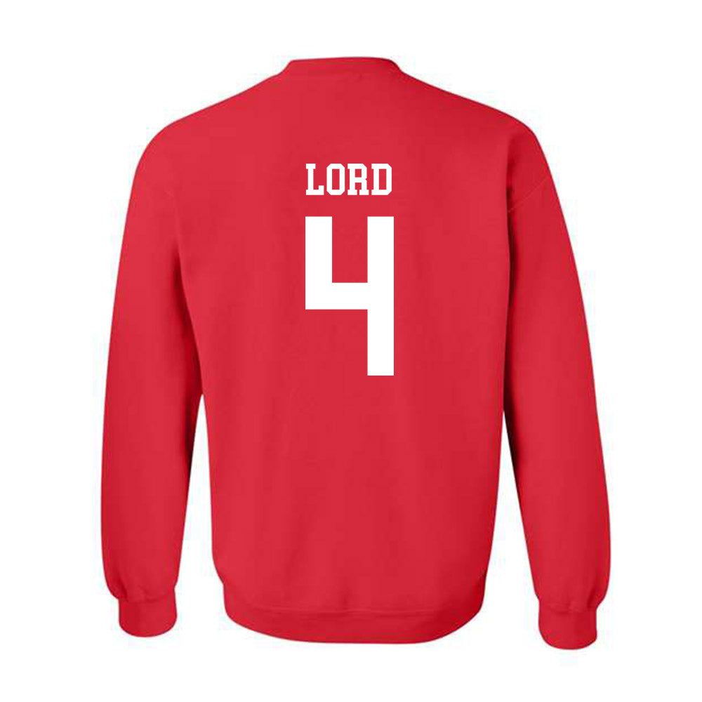 Illinois State - NCAA Football : Dylan Lord - Classic Shersey Crewneck Sweatshirt-1