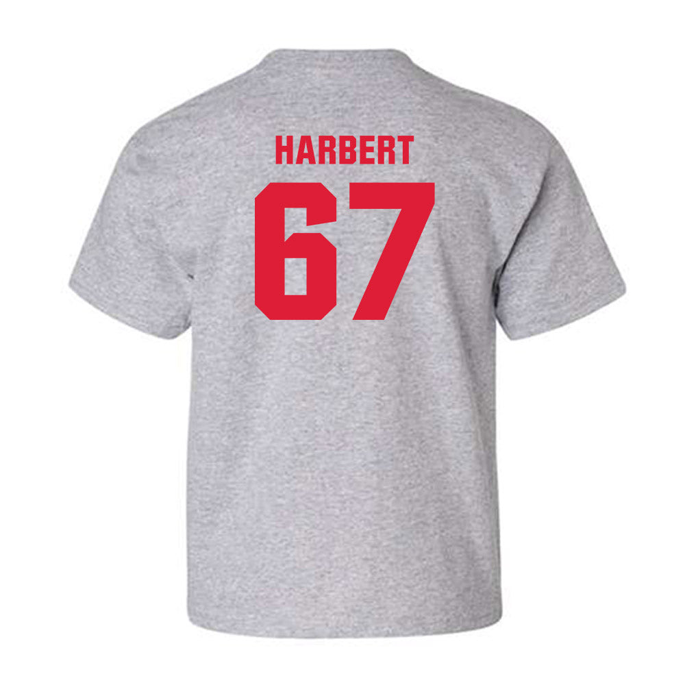 Lamar - NCAA Football : Marcus Harbert - Classic Shersey Youth T-Shirt-1