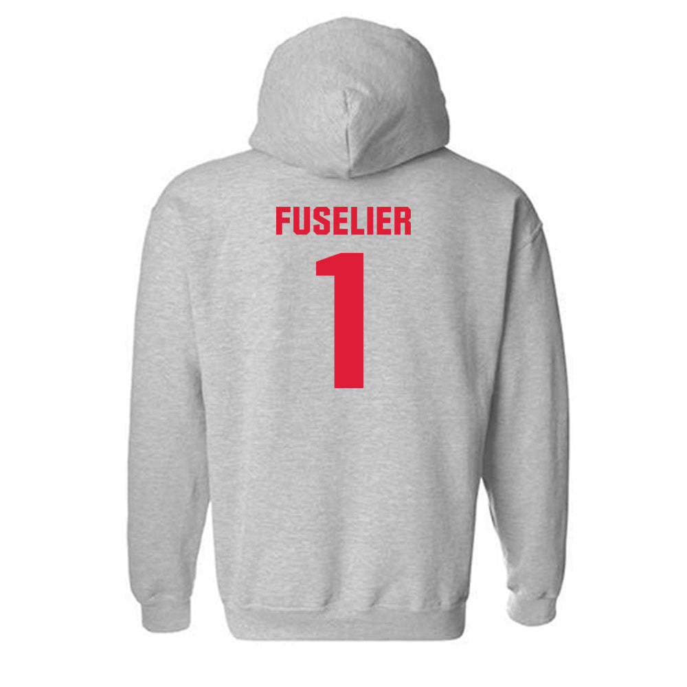 Lamar - NCAA Football : Kyndon Fuselier - Classic Shersey Hooded Sweatshirt-1