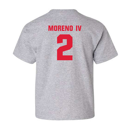 Lamar - NCAA Baseball : Heladio Moreno IV - Classic Shersey Youth T-Shirt-1