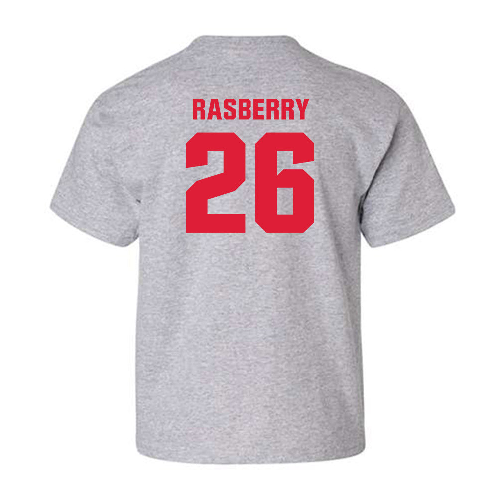 Lamar - NCAA Football : Omarion Rasberry - Classic Shersey Youth T-Shirt-1