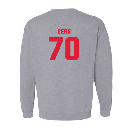 Lamar - NCAA Football : Tyric Berg - Classic Shersey Crewneck Sweatshirt-1